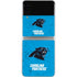 NFL Carolina Panthers Distressed Alternate Galaxy Z Flip4 5G Skin